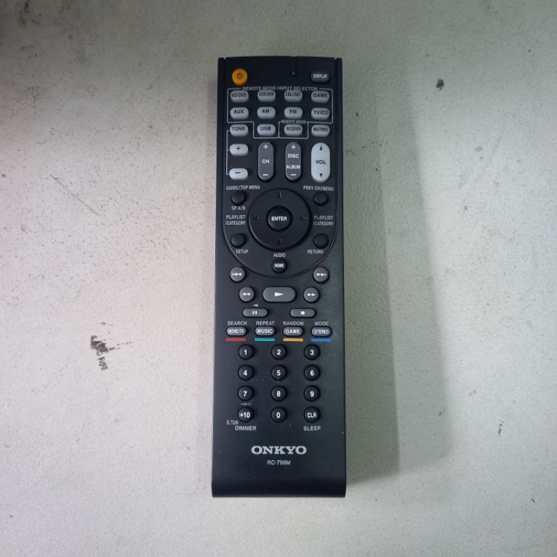 REMOTE CONTROL GENUINE ONKYO SERI RC-799M ORIGINAL