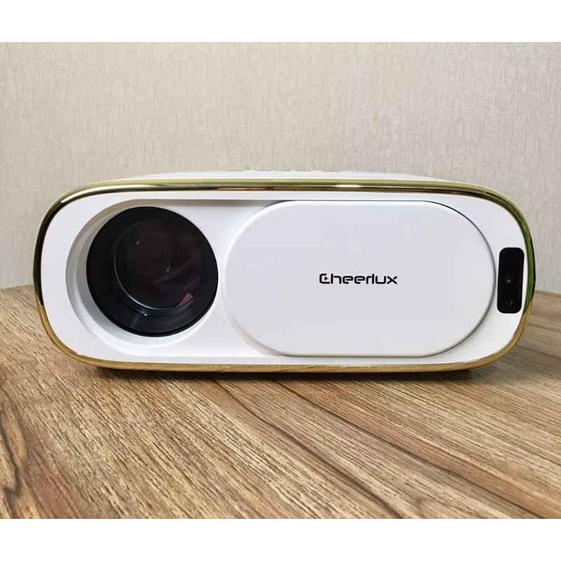 Proyektor Android Cheerflux C16 FHD Wifi 4000 Lumens - Second Original - Fullset