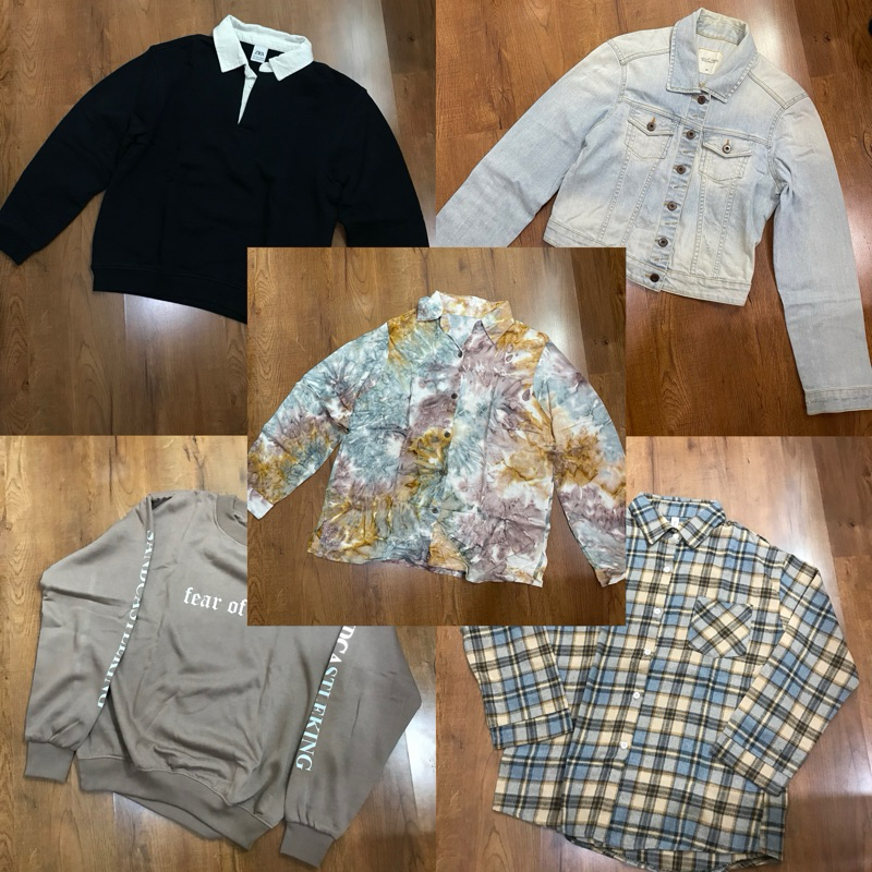 [PRELOVED] Shirt | Jacket | Sweater | Kemeja Lengan Panjang Wanita | Jaket | Zara | Colorbox