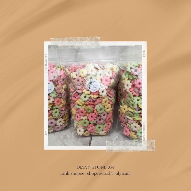 

Jajan Snack Sakura Warna Kemasan 250gr