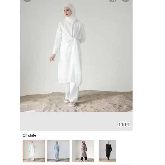 preloved baju lebaran tunik ASKA LABEL