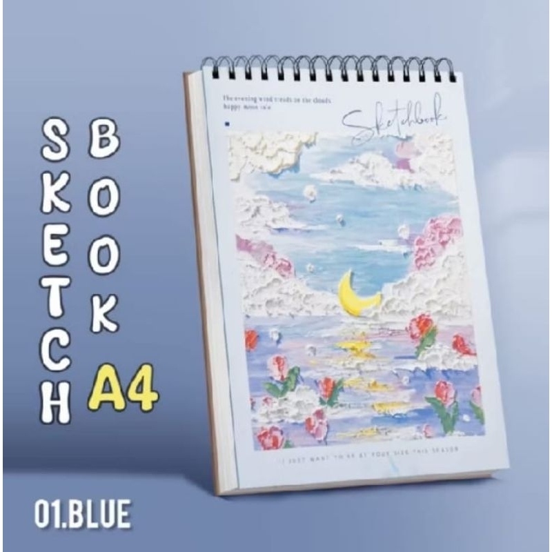 

SKETCHBOOK AESTHETIC / BLUE COVER