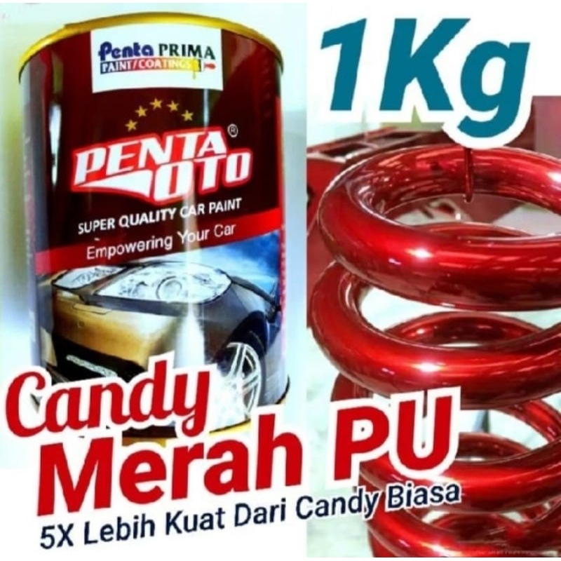 Cat Candy Red Penta Oto PC 030 Candy Merah PU