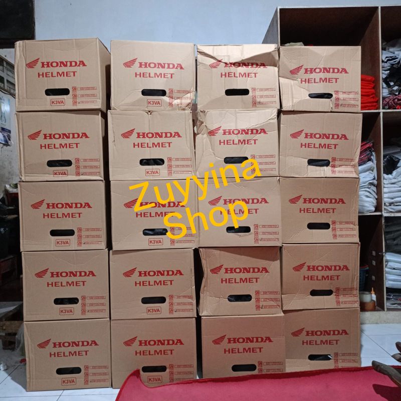 Helm Honda Scoopy PUTIH & HITAM Ori Honda AHM