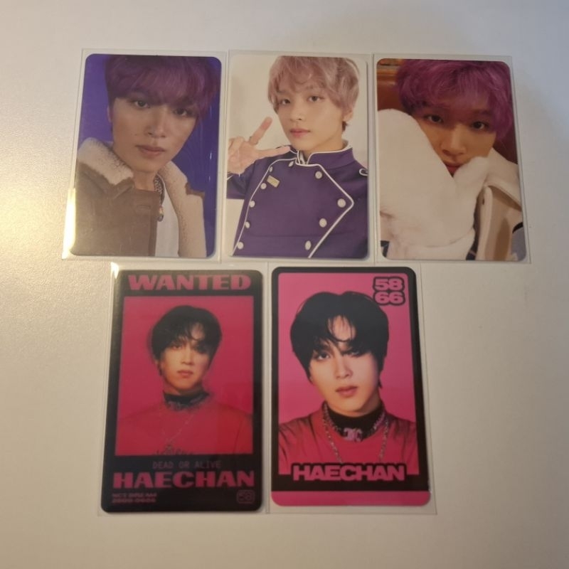WTS photocard (pc) Haechan glitch mode,candy,sg 22,smcu 22 (ready stock)