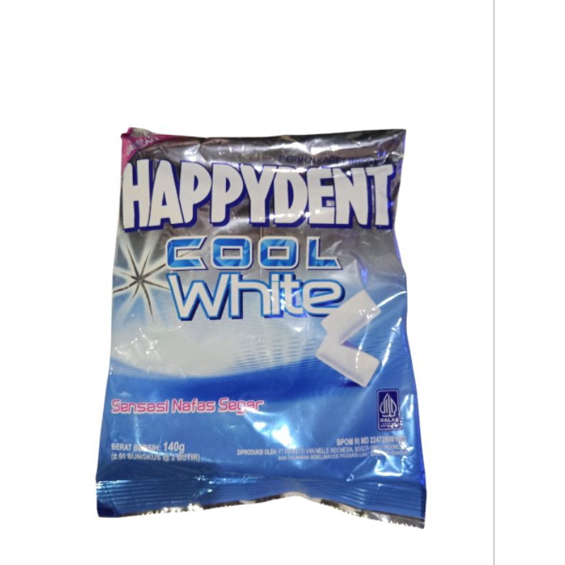 

Happydent Cool White [isi 50 bks@ 2 pcs]