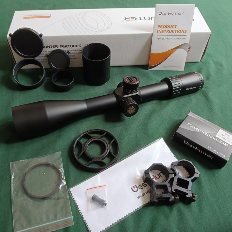 Telescope westhunter HD 6-24x50SFP