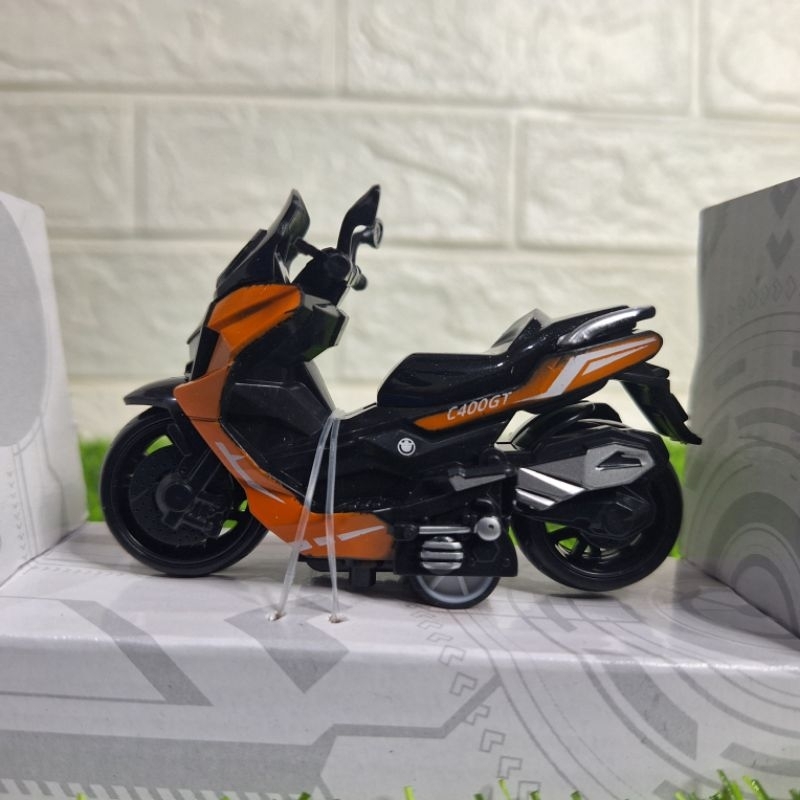 Mainan miniatur Alloy model motorcycle sepeda motor nmax