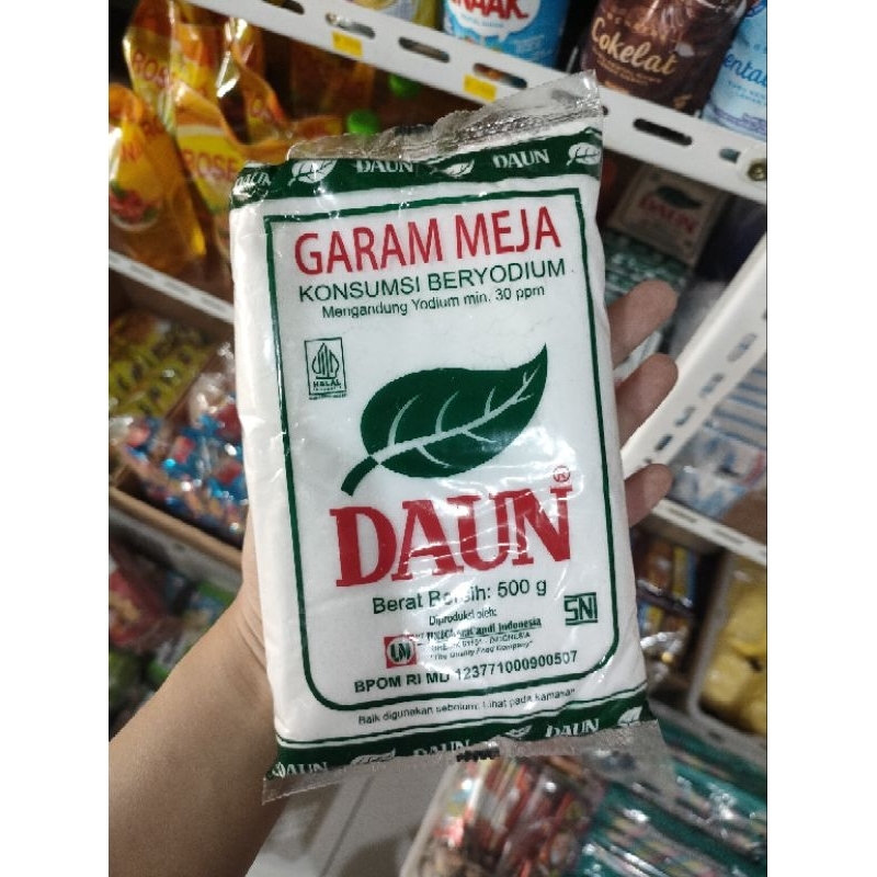 

GARAM DAUN / GARAM ASIN / PENYEDAP BUMBU 250 GR DAN 500GR