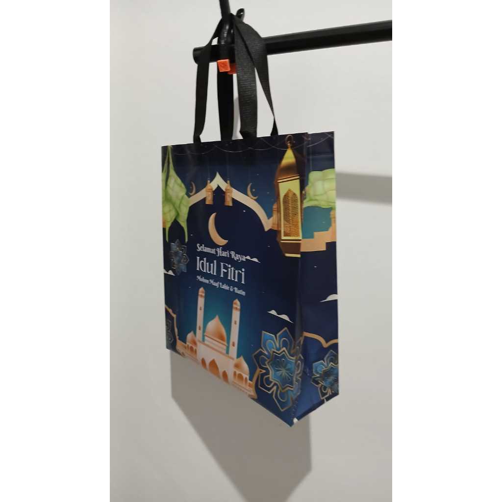 

Tas spunbond Laminasi Idul Fitri tas hampers goodiebag
