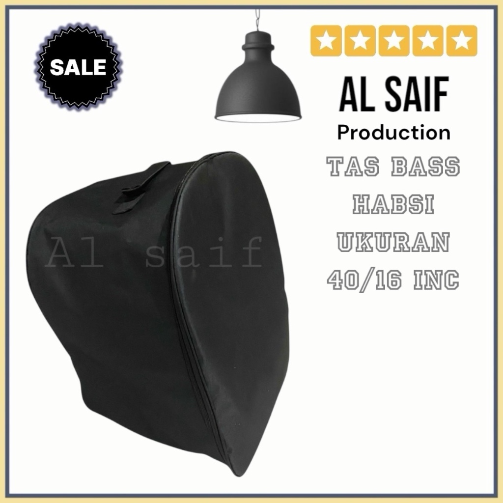 tas bass hadroh bas hadroh 16 inch kualitas super