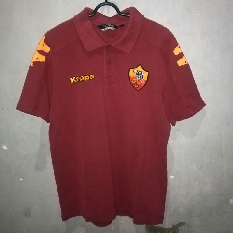 Kappa Poloshirt - Kaos Polo AS Roma