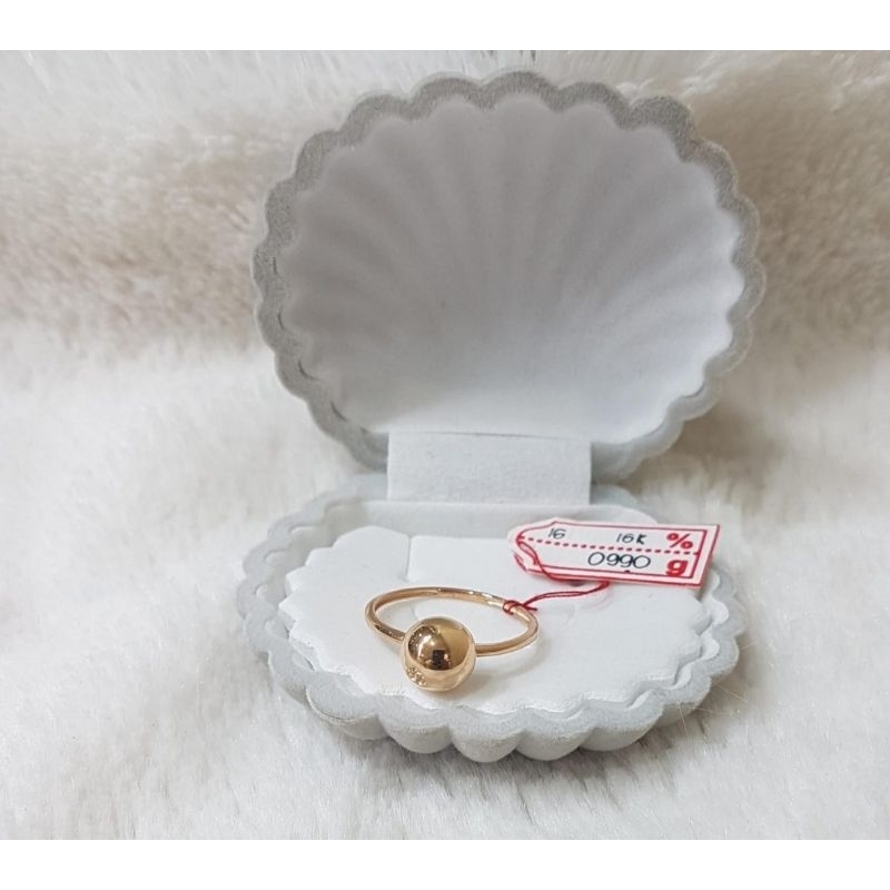 Cincin emas 70 bola glossy