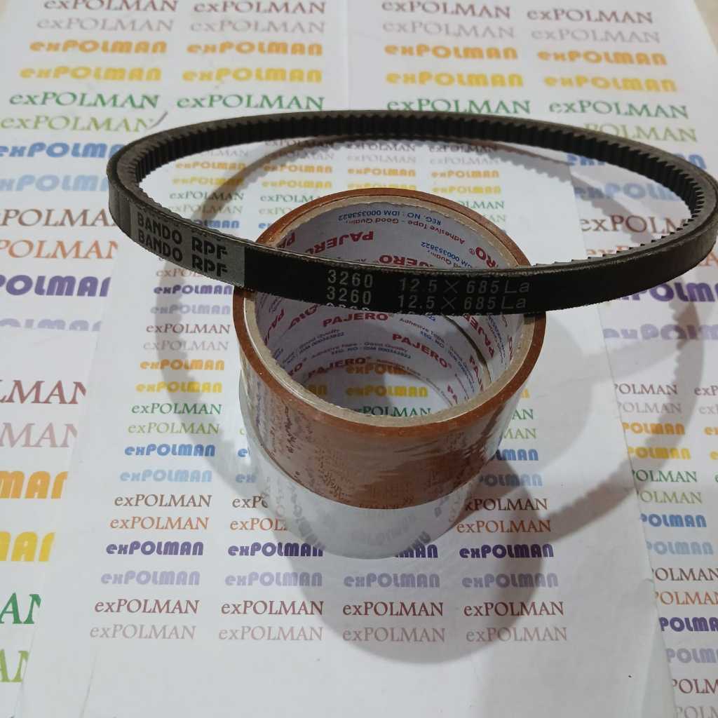 BANDO Tali V-Belt type RPF 3220, RPF 3230, RPF 3235, RPF 3240, RPF 3245, RPF 3250, RPF 3255, RPF 326