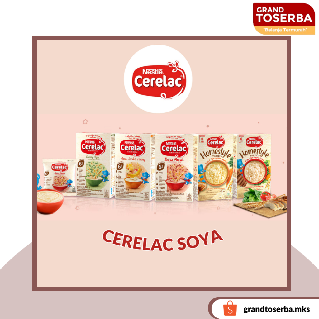 CERELAC Soya Bubur Bayi 120gr
