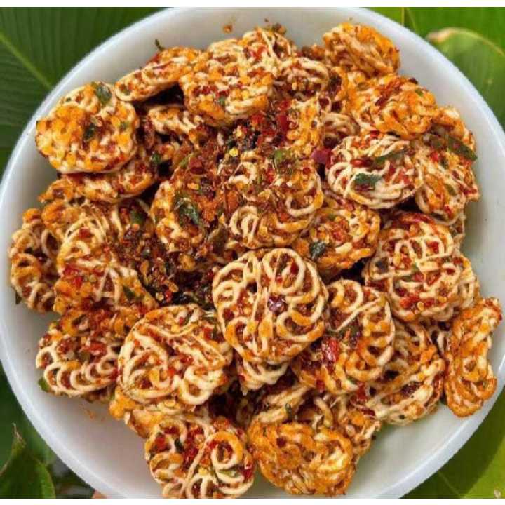 

Seblak kerupuk pedo/kerupuk mawar/kerupuk rafael pedas daun jeruk bumbu melimpah/kerupuk mawar original daun jeruk