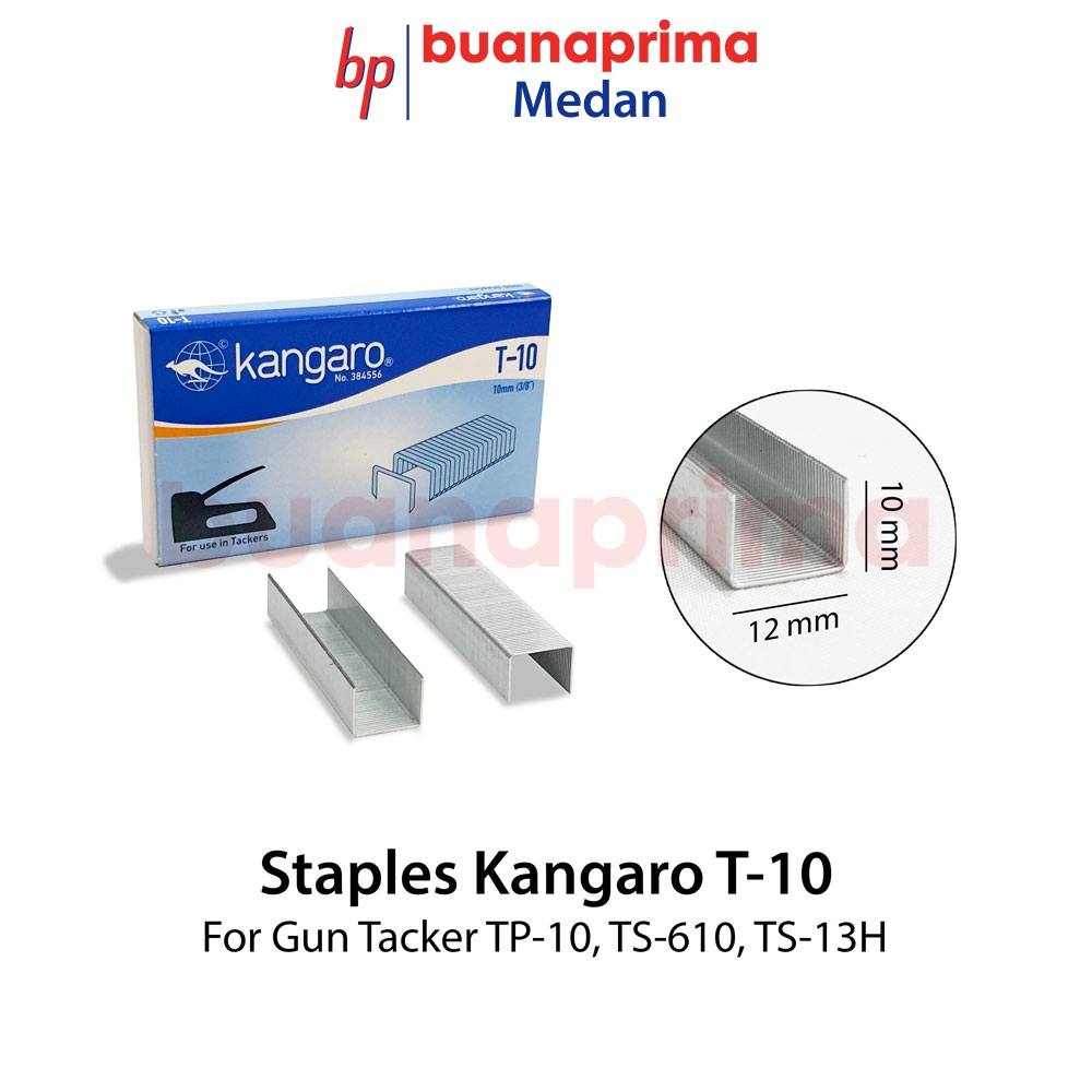 

STAPLES GUN TACKER KANGARO T-10 Isi Stapler Tembak Hekter
