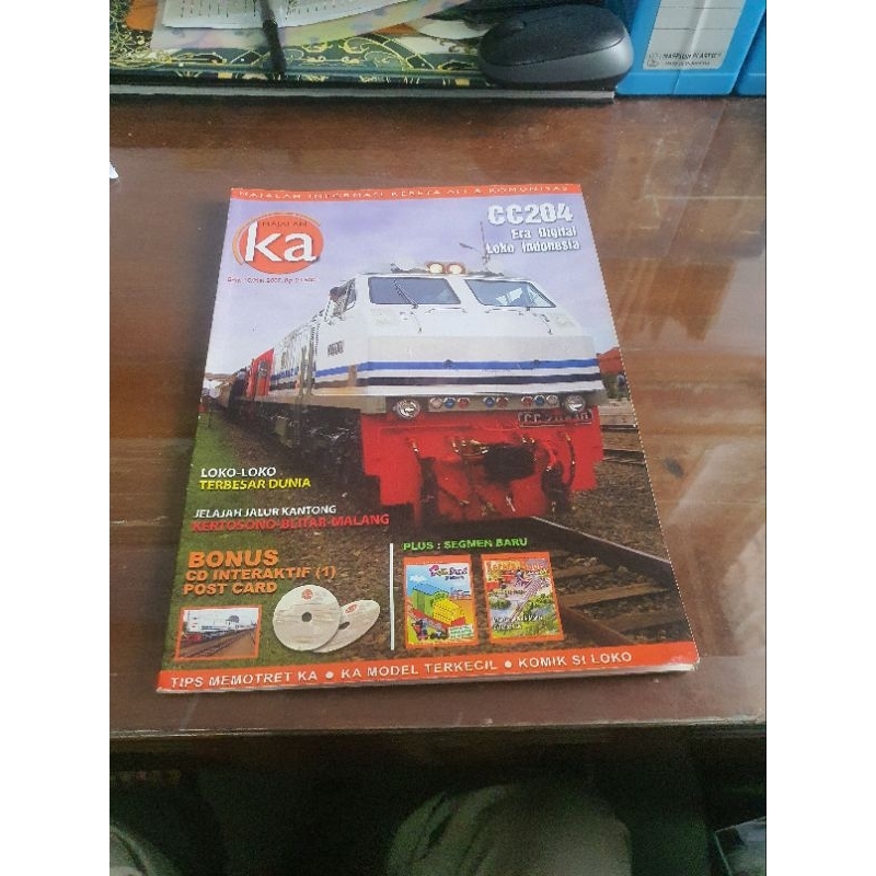RARE Majalah Kereta Api Edisi 10, Mei 2007 *BOOKED BY BIMA ARYO