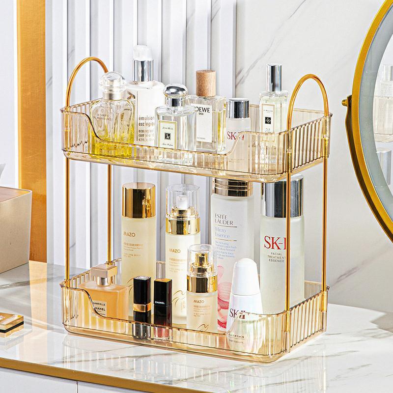 rak makeup kosmetik Rak Makeup Gold / Rak Gold / Sea Lazy Rak makeup Organizers Perfume Organizer Co