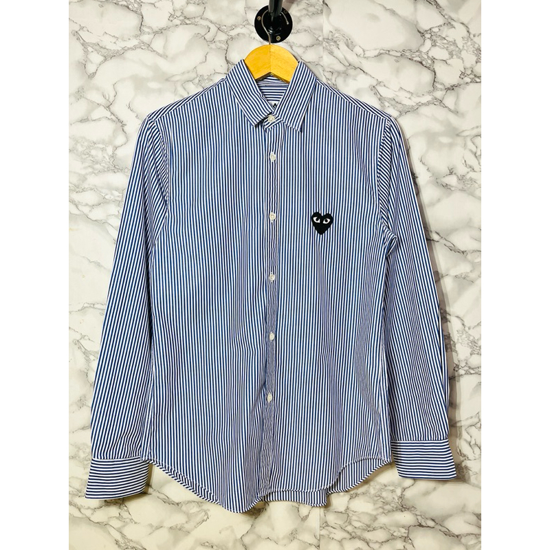 KEMEJA PLAY CDG STRIP