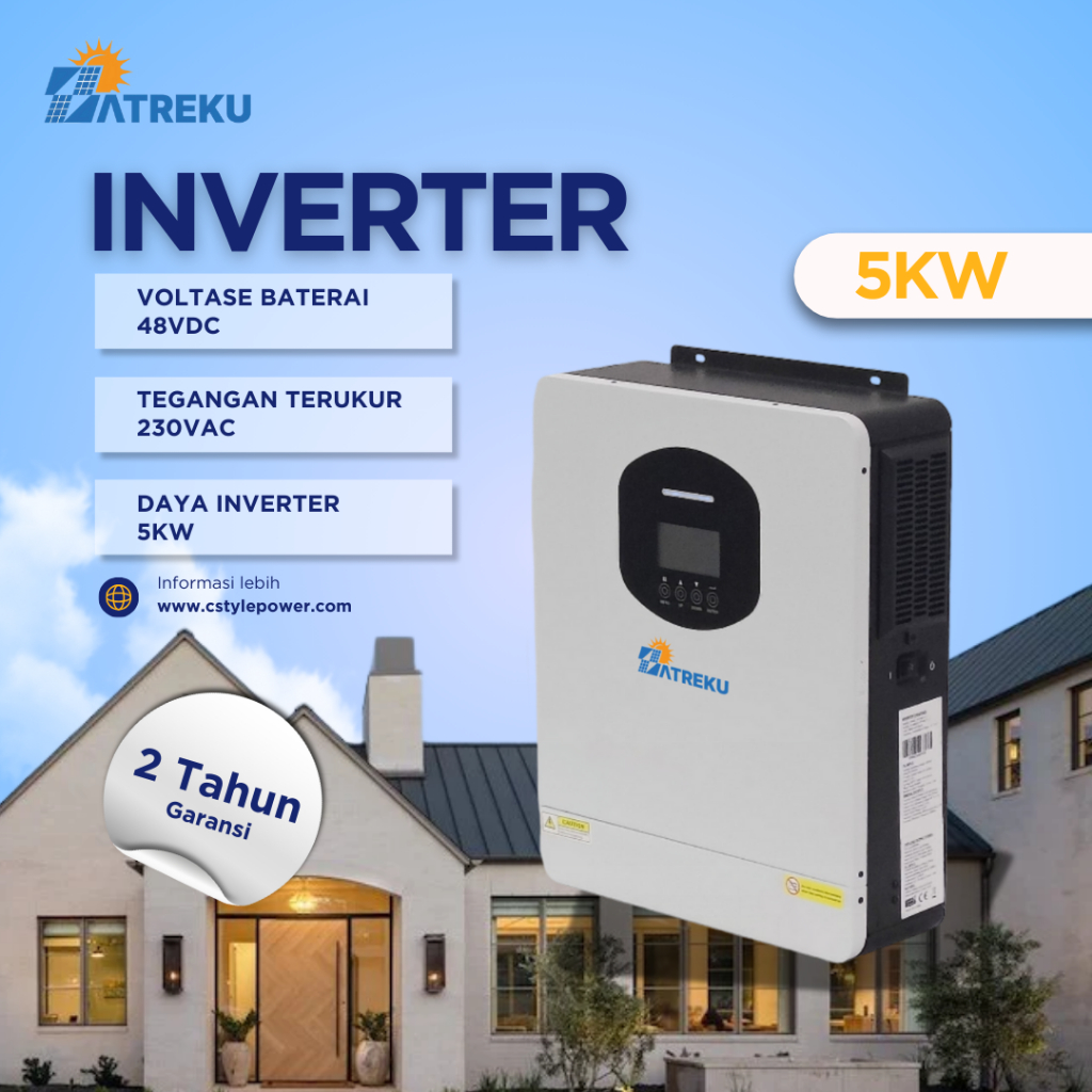 Batreku Inverter Off Grid L Series 5KW – Inverter Off-Grid 48VDC