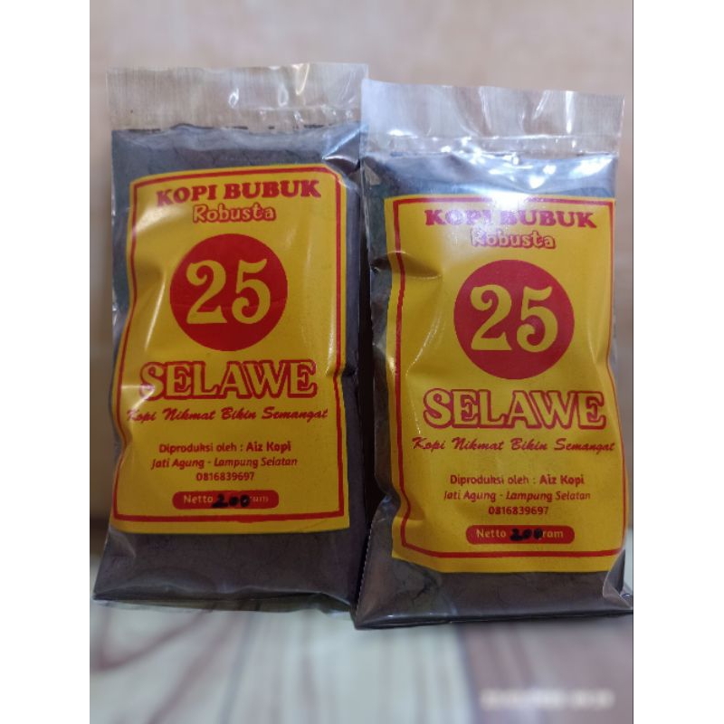 

kopi bubuk MURNI robusta