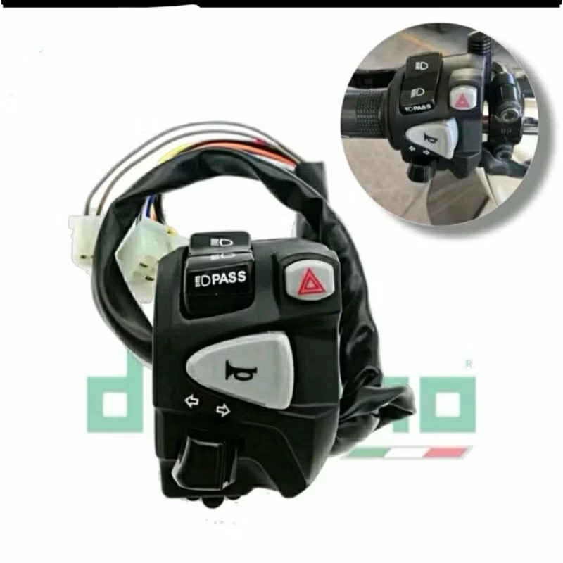 Saklar Kiri Holder Vario 150 Vario 125 Vario 160 Old New Plus Hazard Saklar Kiri Universal