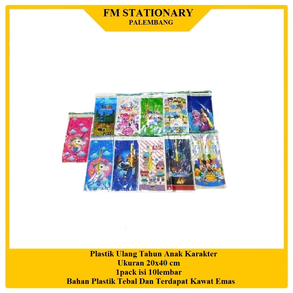 

Plastik Goodie Bag Bingkisan Snack Ulang Tahun Anak