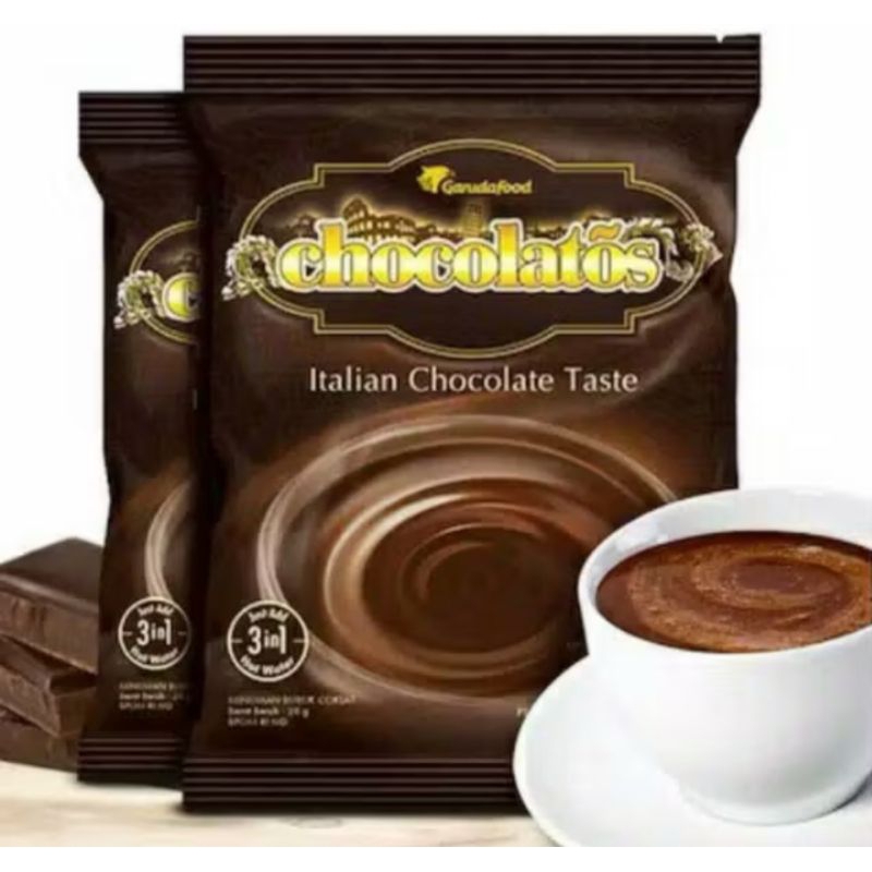 

Renceng Chocolatos Drink Isi 10 Sachet