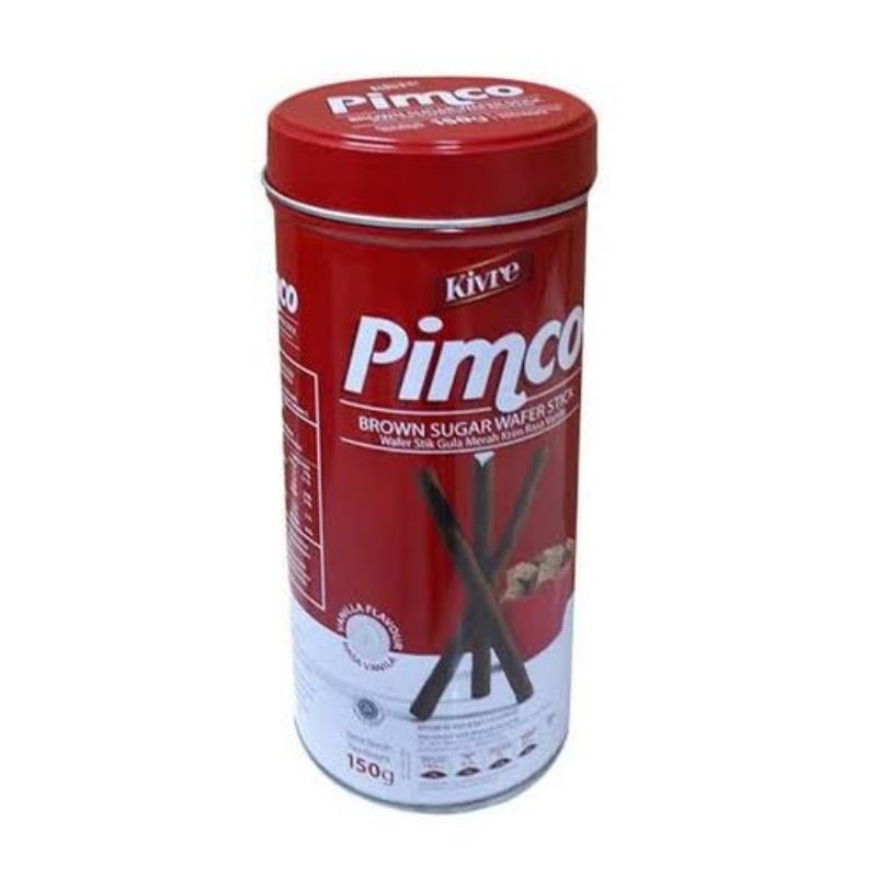 

FINCO PIMCO WAFER STICK BROWN SUGAR TIN NETTO 150 GR