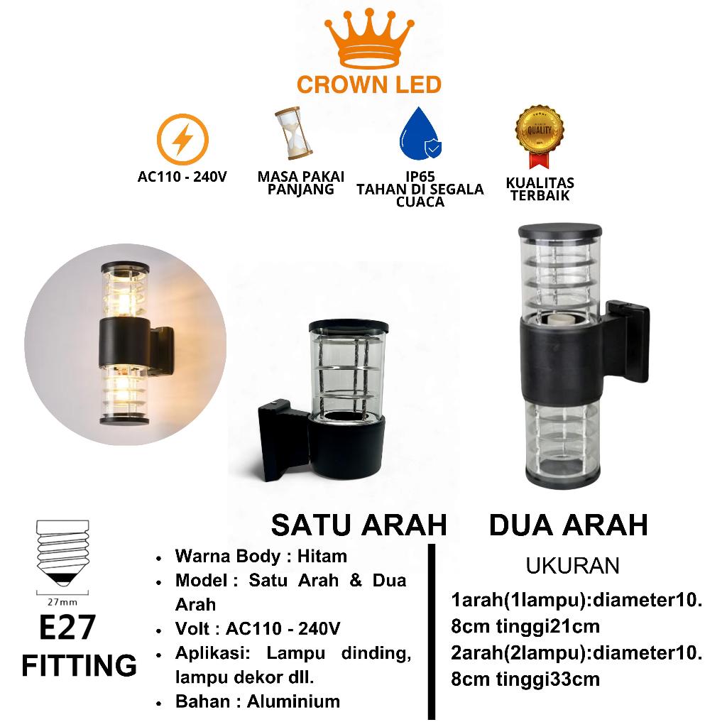 LAMPU DINDING TEMPEL / LAMPU HIAS TAMAN PILAR / LAMPU OUTDOOR