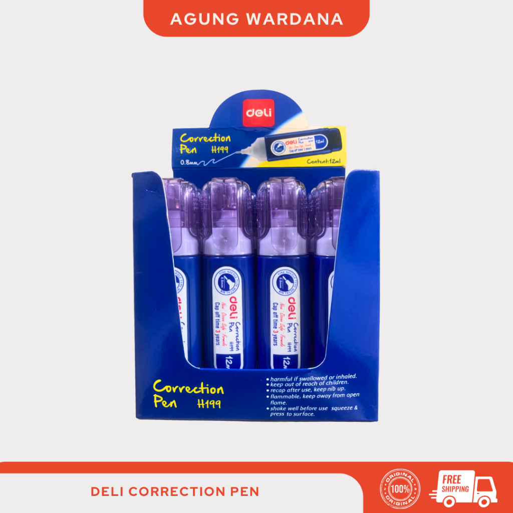 

DELI CORRECTION PEN CH19930 TIPE-X CAIR