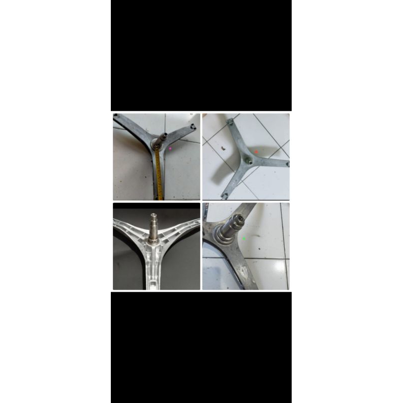spider untuk tabung mesin cuci toshiba segitiga TW-BH96S2N TW BH95S2N 8.5kg