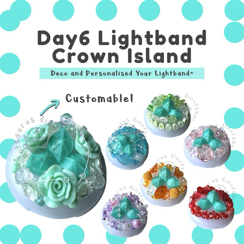 Day6 Lightband Crown Island Deco Ver. 3 Dekorasi Lightstick Day 6