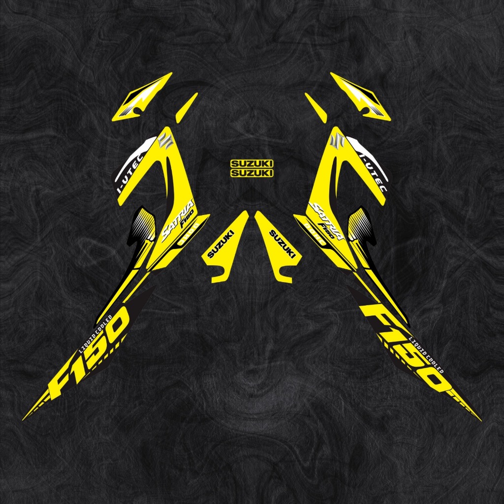 striping variasi satria FU FL 150