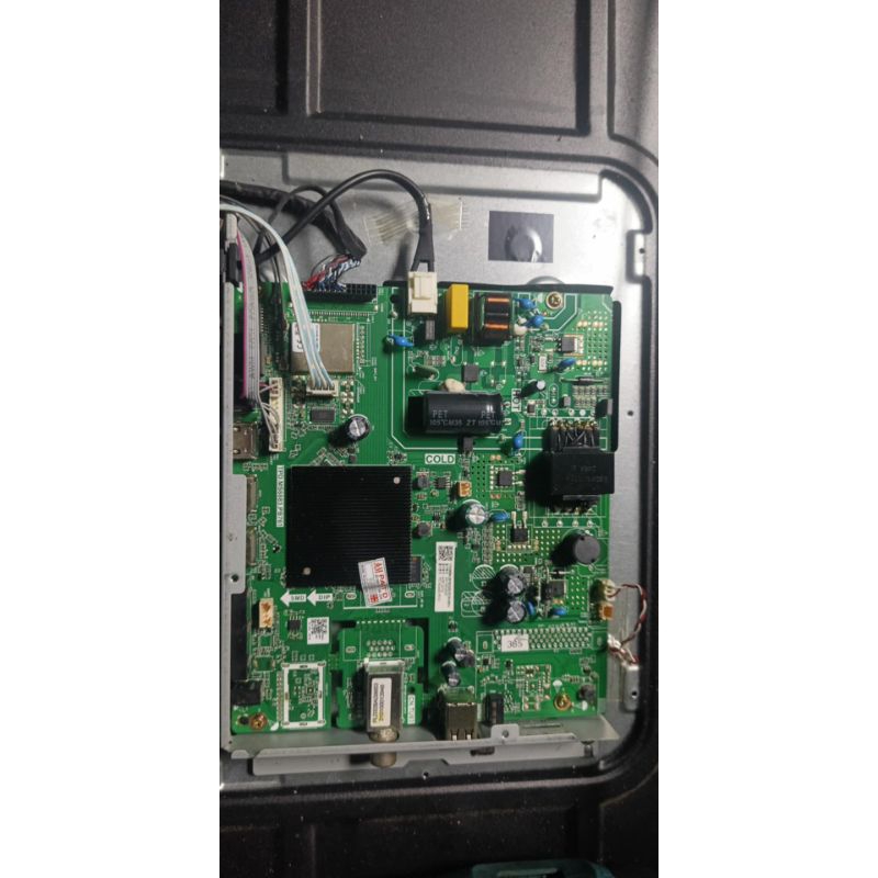 MB - MAINBOARD - MOTHERBOARD - MOBO - MICOM - MODUL - MESIN TV LED POLYTRON PLD32BAG9953 - PLD 32BAG