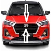Bluberry02 Emblem Logo Mobil Daihatsu Rocky Original