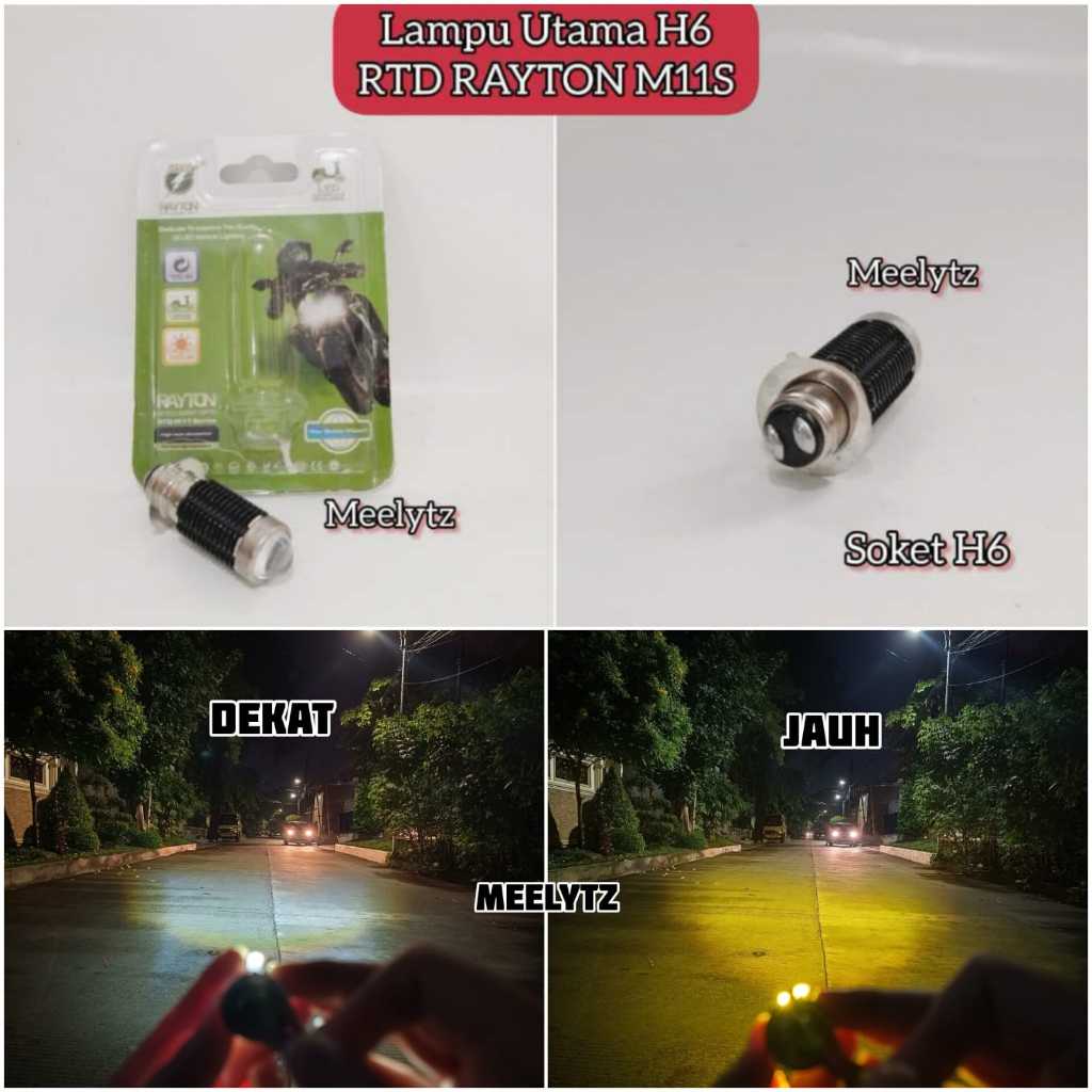 RTD RAYTON M11S - Lampu Utama H6 LED