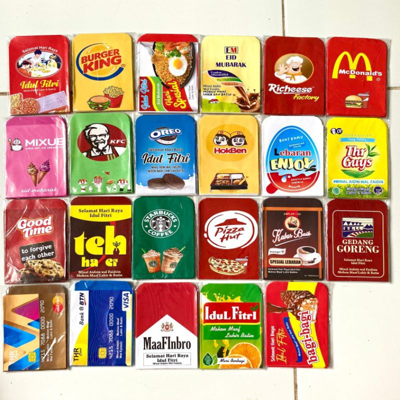 

AMPLOP LEBARAN KARAKTER BISA PILIH MOTIF