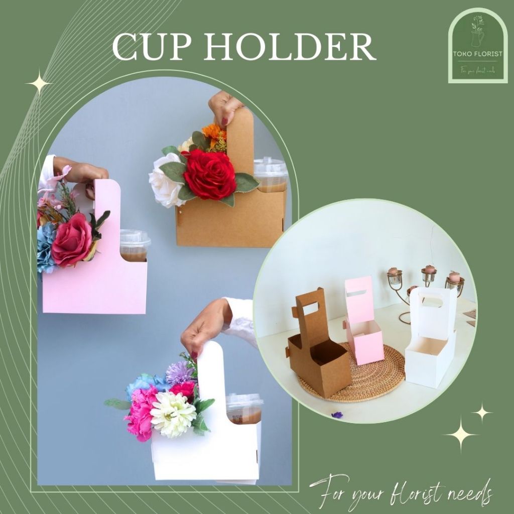 

GROSIR Cup Holder Paper Bag