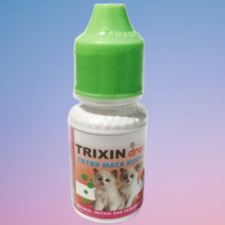 TRIXIN OBAT MATA KUCING OBAT MATA ANAK KUCING OBAT BELEK ANAK KUCING OBAT MATA BERAIR MATA MERAH UNT