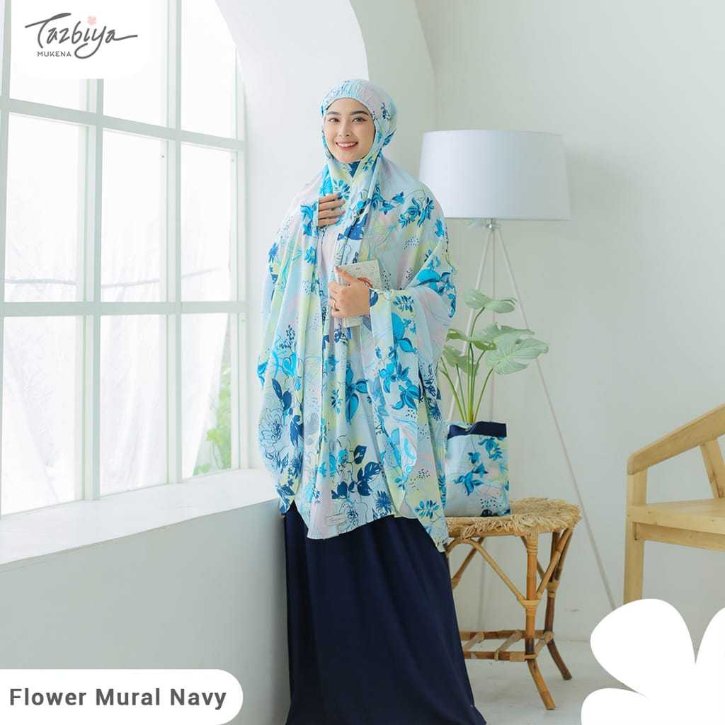 Mukena Tazbiya Tropical Sweet mukena Jumbo Premium