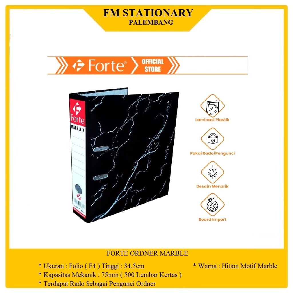 

Odner F4 Marble Forte 75mm
