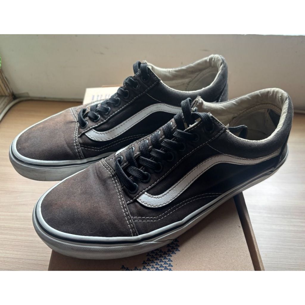 Sepatu Pria Vans Old Skool Original, Hitam, 43