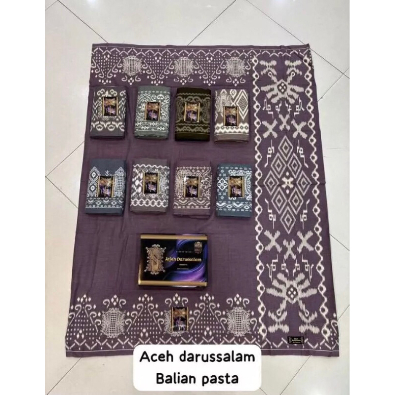 Kain sarung Aceh Darussalam Balian Pasta