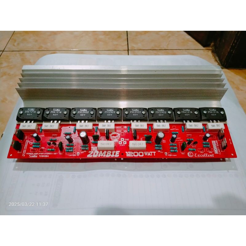 DRIVER SAFARI 1200W 4SET TR FINAL SANKEN PLUS HS JANGKAR SUPER TEBAL