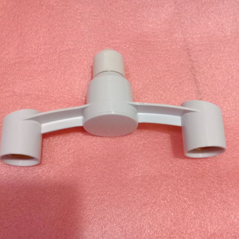 FITING LAMPU 2 CABANG