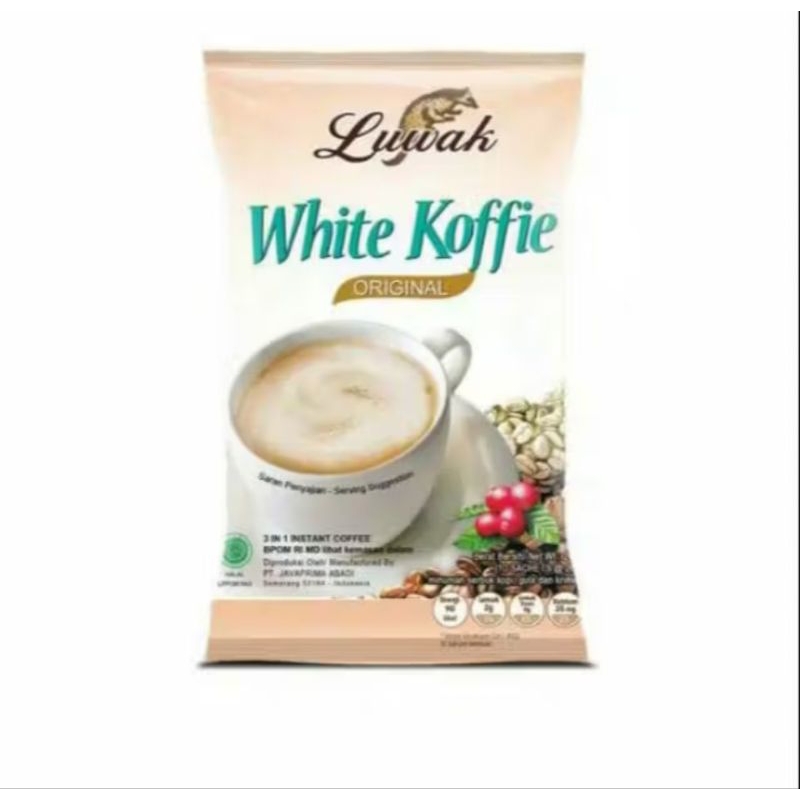 

Renceng Luwak White Coffee Isi 10