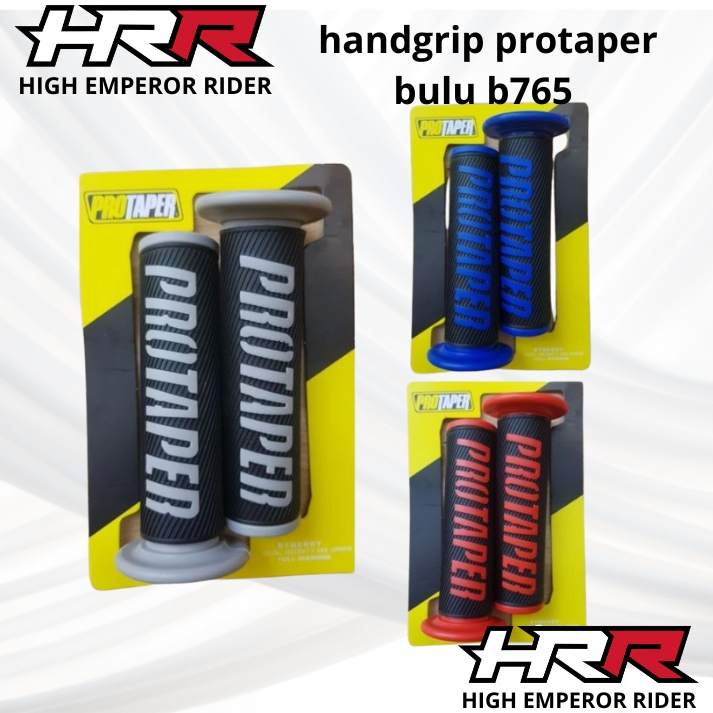 Handgrip Motor protaper bulu Jalu Grip Motor Universal Empuk Murah Beat Vario universal b765-31