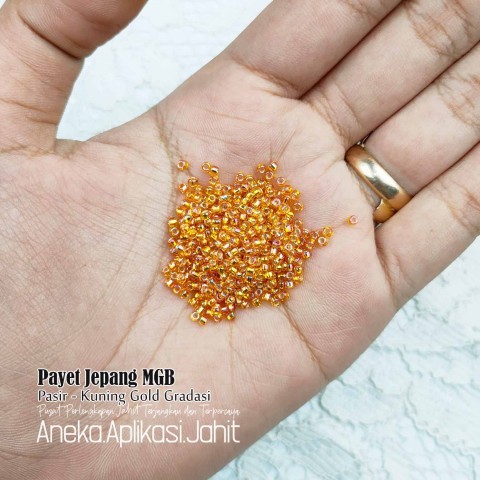 50 GRAM PAYET JEPANG MGB KUNING EMAS PELANGI 36R